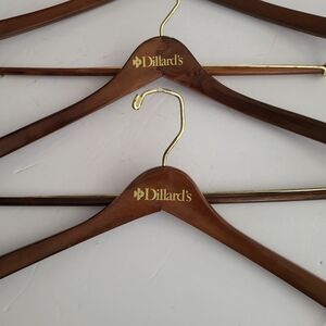 Dillard's Wooden Hangers Set